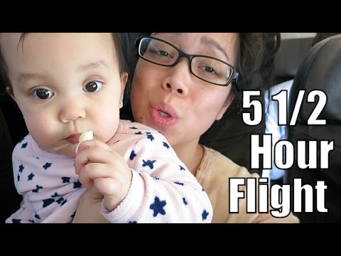 Long Flight Back Home - February 28, 2015 - ItsJudysLife Vlogs