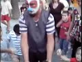 payaso loco  espectaculo callejero  ii   segunda parte 