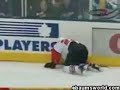 NHL Wicked Hard Hockey Hit with Head Shot NHL Wicked Hard Hockey Hit with Head Shot