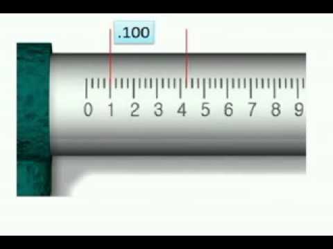 how to read on micrometer screw gauge