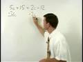 Middle School Algebra