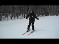 Mike skiing