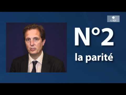 UMP - Le chiffre de la semaine par Jérôme Chartier : les 2 doubles discours de F. Hollande