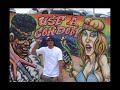 MC Doddgy Dutchie raps to mates from Bondi Beach Australia