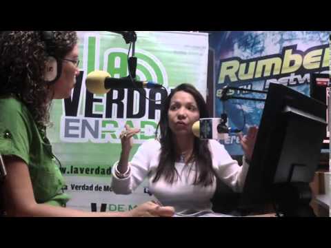 Entrevista a Sandra Alfaro en la verdad en radio 