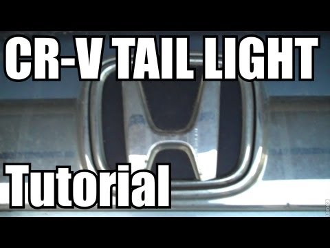 How to change 2007+ Honda CR-V. Brake Lights, Turn Signals, etc
