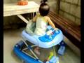 baby on the walker