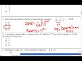 Mr Joyce - Math 12 Geometric Sequences and Series Review I