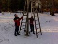 OM3KHE - CQ WW 160m CW Contest 2008 - antenna building