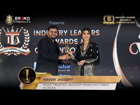 Kaveri Jaggery won Industry Leaders Awards 2023 | Chief Guest Mrs. Shilpa Shetty Kundra