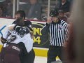 Engelland v. Jacques playoff fight Engelland v. Jacques playoff fight