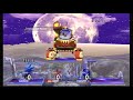 SSBB 104 - Tails (Sonic) & Sal (Yoshi) vs. Z (King Dedede) & Tudor (Samus)
