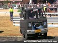 350 chev powered Van burnouts Revfest v8 donuts helis
