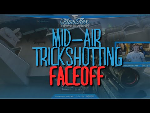 MID-AIR TRICKSHOTTING FACEOFF! (BO2)