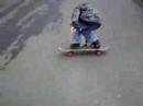 skate caveman off of car skate caveman off of car