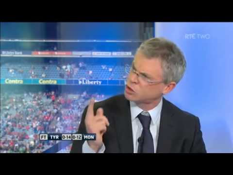cavanagh - Sean Cavanagh's rugby tackle during the Tyrone-Monaghan game, followed by Joe Brolly's rant. An instant classic.