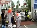finisz na rolkach / rollerblading accidents on finish :)