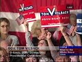 Tom Vilsack announcment in Mt Pleasant, IA