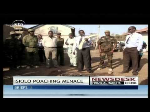 Police in Isiolo seizes two pieces of ivory worth Millions of Shillings Police in Isiolo seizes two pieces of ivory worth Millions of Shillings
