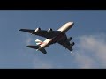 Emirates A380 - Arrival & Departure (Heathrow)