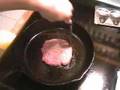 Cooking Cheeseburger