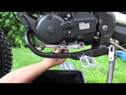 how to check the oil on a yz80