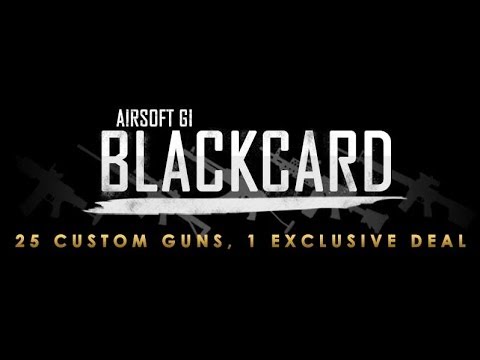 black - Enjoy the video? Follow the link to subscribe: http://www.youtube.com/subscription_center?add_user=airsoftgidotcom ◅◅◅ Black Card Customs : http://www.ai...