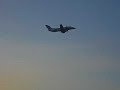 Prop taxiing, Jet taking off, Anniston Aviation, Race Day