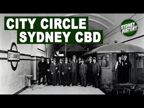 John Bradfield's City Circle Underground Railway Sydney, Sydney Trains.