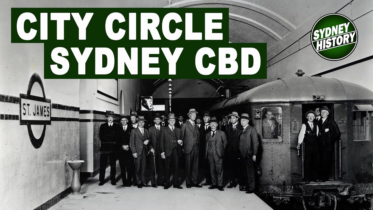 John Bradfield's City Circle Underground Railway Sydney, Sydney Trains.