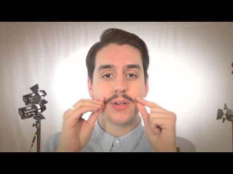 how to apply mustache wax