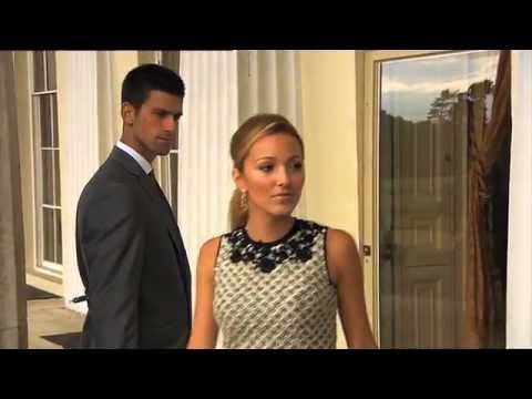 Novak Djokovic and Girlfriend - ATP World Tour Uncovered