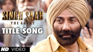 Singh Saab The Great Title Video Song | Sunny Deol | Latest Bollywood Movie 2013