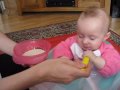 Martha's first solids