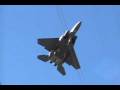 2 F-15E's arrive at Nellis AFB for Aviation Nation 2008.
