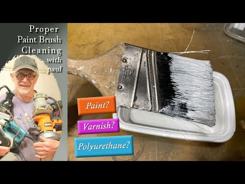 video-linktoworks-Proper Brush Cleaning - Paint, Polyurethane, Varnish,...