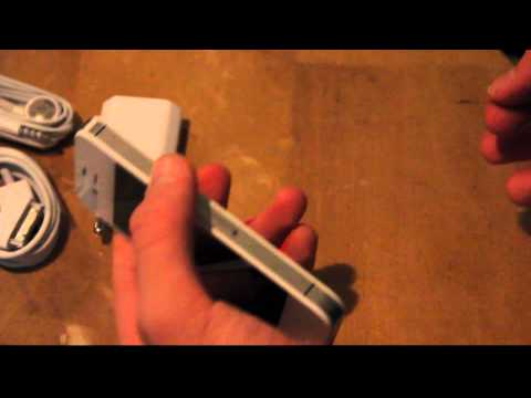 how to open up an iphone 4