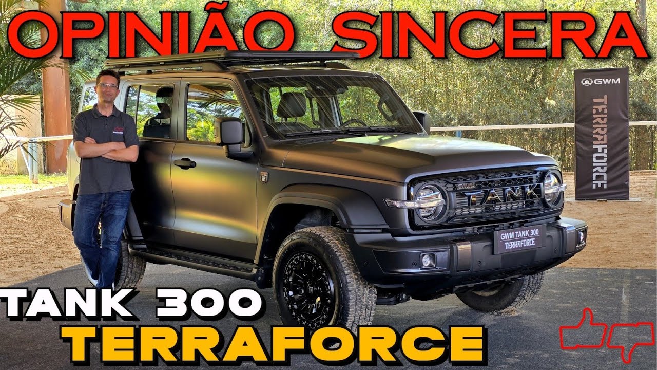 Melhor SUV Híbrido OFF ROAD? GWM Tank 300 TerraForce: Detalhes TÉCNICOS, avaliação. PREÇO, problemas