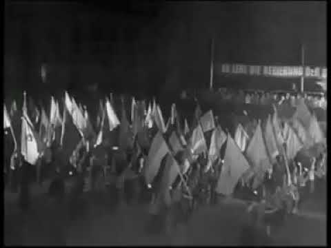 FDJ - Marsch anlässlich der Gründung der DDR (1949)