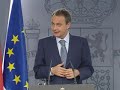 Zapatero anuncia los cambios en el Gobierno Zapatero anuncia los cambios en el Gobierno