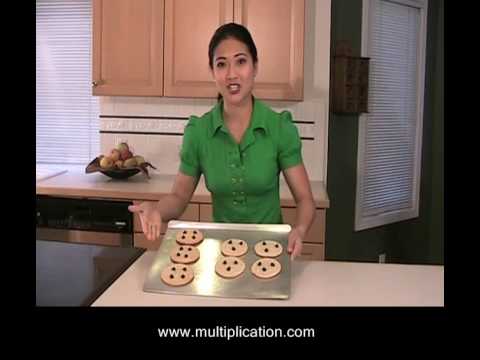 Commutative Property of Multiplication - Use cookie math to help kids understand the commutative property of...