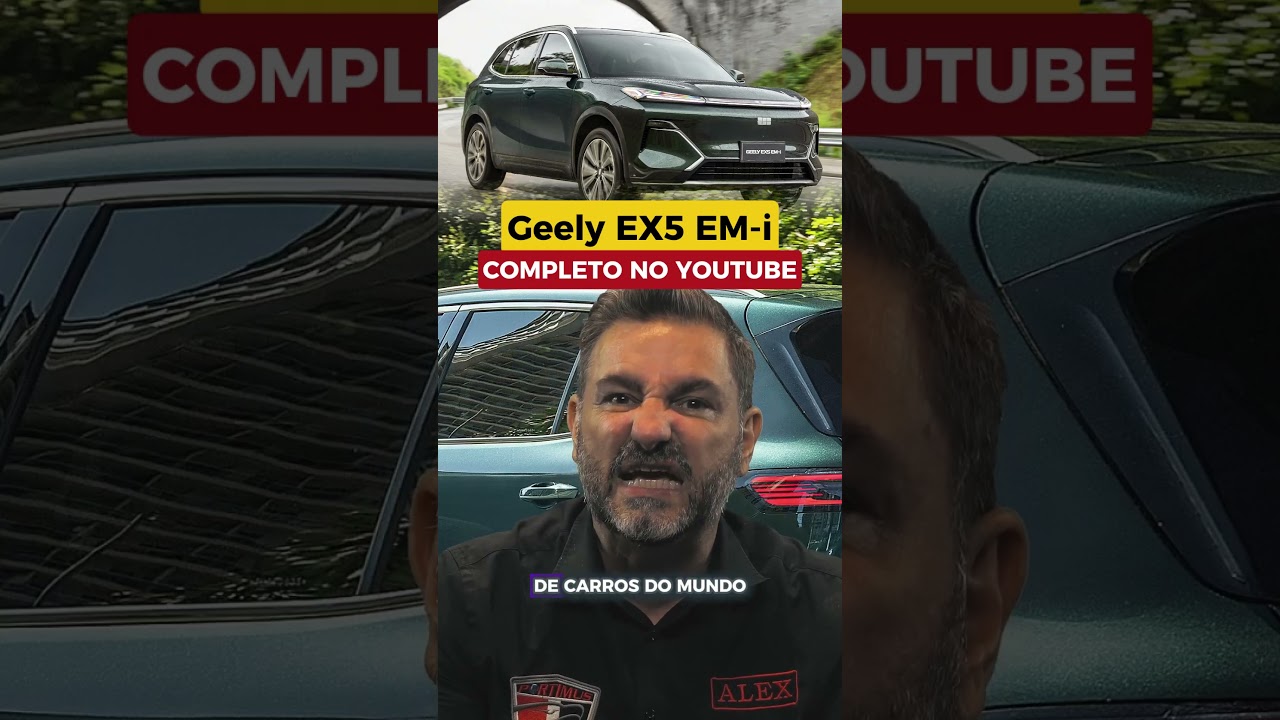 Assista Completo no Youtube - A Chinesa Dona da Volvo  A Geely Gigante! #geely #ex5emi