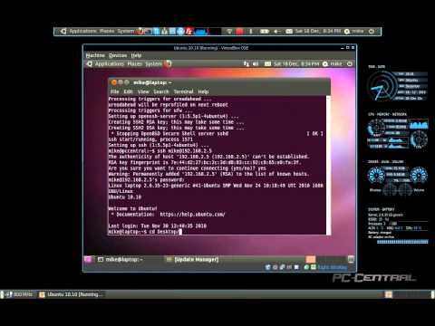 how to ssh in linux