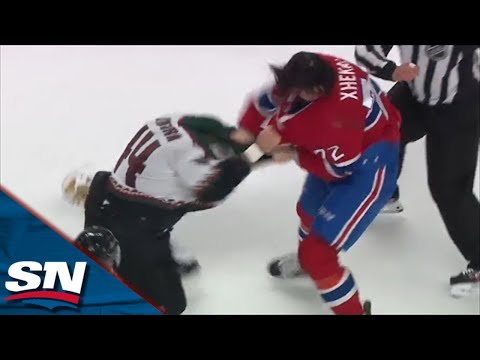 Arber Xhekaj And Zack Kassian Exchange Blows In Entertaining Fight