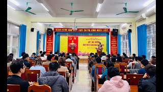 Khai giảng lớp bồi dưỡng nhận thức về Đảng khóa III năm 2023