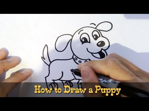 video-linktoworks-How to Draw a Puppy