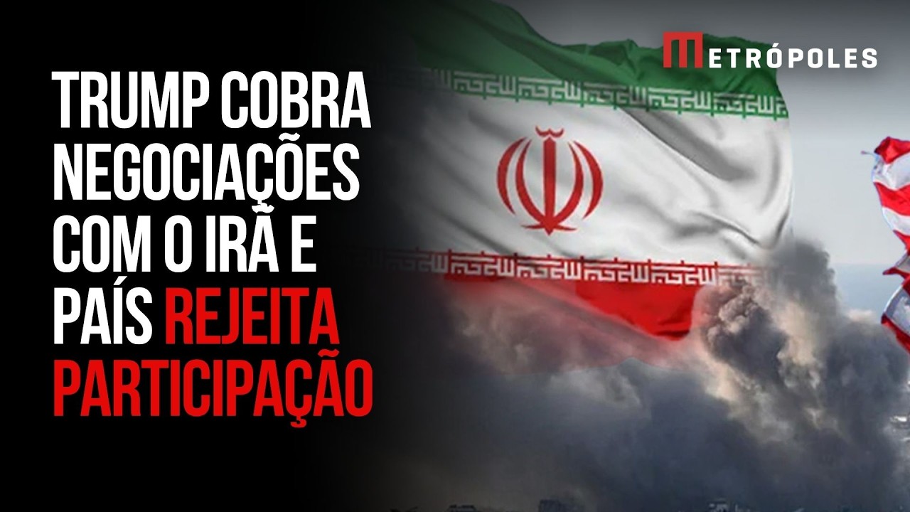 Donald Trump cobra negociações com o Irã e diz que país descumpriu cessar-fogo