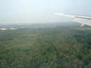 Alitalia 767 landing in Milan Malpensa Intl.
