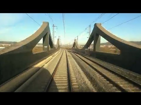 Ave - http://videotren.com/ Trayecto completo de tren ave entre Barcelona y Zaragoza.