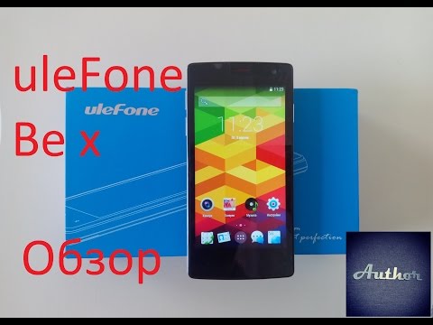 Обзор UleFone Be X (1/8Gb, 3G, black)